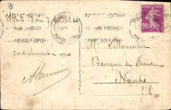 CPA Le Mont Dore Vue Generale