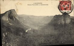 CPA L'Auvergne Roches Tuiliere Et Sanadoire