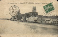 CPA Pont St Esprit Vue Generale Pendent La Cure du 12 decembre 