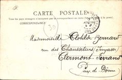 CPA Nimes Temple De Diance