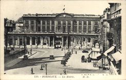 Burdeos de la POSTAL de la VENDIMIA el ayuntamiento