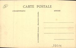 Explanada de Burdeos de la POSTAL de la VENDIMIA del Quincunxes