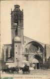 VINTAGE POSTCARD Toulouse Cathedral St Etienne