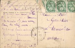 VINTAGE POSTCARD Toulouse Cathedral St Etienne