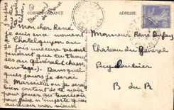 CPA Chatel Guyon Le Chateau De Chazeran