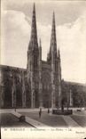 CPA Bordeaux La Cathedrale Des Fleches