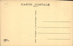 Opinión de Burdeos de la POSTAL de la VENDIMIA del puente de Pedro hacia el districto de la casa de campo
