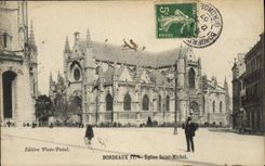 CPA Bordeaux Eglise Saint Michel