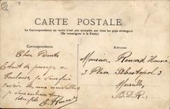 CPA Toulouse La Garonne Et Le Pont Suspendu