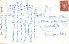 CPA Toulouse Rue D'Alsace Tramway