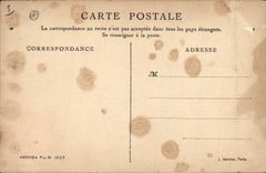 VINTAGE POSTCARD Auvergne Lake Chambon