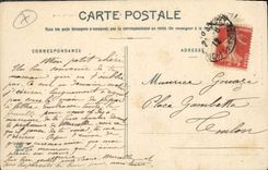 VINTAGE POSTCARD Toulouse Basilica Sernin Saint