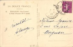 CPA Toulouse L'Hotel D'Assezat