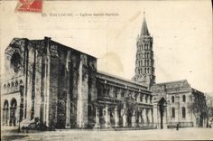 CPA Toulouse Eglise Saint Sernin