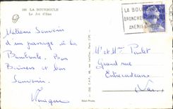 CPM La Bourboule Le Jet d'Eau