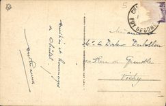 VINTAGE POSTCARD Chatel Guyon View Taken of the Martyrdom