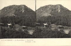 VINTAGE POSTCARD Auvergne Puy de Dome Seen of the collar of Ceyssat