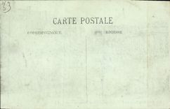 Burdeos de la POSTAL de la VENDIMIA el lugar de Couredie y de la calle Sainte Catherine