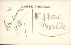 POSTAL Nimes de la VENDIMIA el templo de Dlane