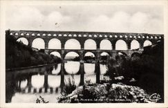 CPA Nimes Le Pont Du Gard