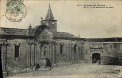 CPA Facade De La Chapelle de ND Rochefort Du Gard