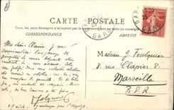 CPA Nimes Jardins De La Fontaine