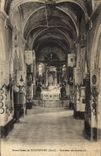 VINTAGE POSTCARD Notre Dame Of Interior Rochefort of the sanctuary
