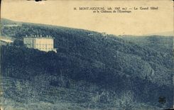 CPA Mont Aigoual Le Grand Hotel Et Le Chateau de l'ermitage