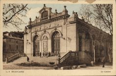 VINTAGE POSTCARD Beaucaire the Casino