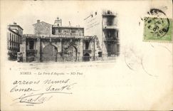 CPA Nimes La Porte D'Auguste