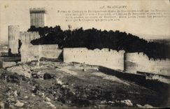 CPA Beaucaire Les Ruines Du Chateau