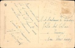 VINTAGE POSTCARD Pretty Falls Of the Stopping Of Bourboule