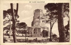 CPA Nimes La Tour Magne