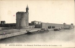 CPA Aigues Mortes Les Remparts Nord Ouest Et La tour De Constance