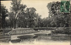 POSTAL Nimes de la VENDIMIA la fuente
