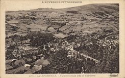 CPA La Bourboule Vue Panoramique Prise De Charlannes