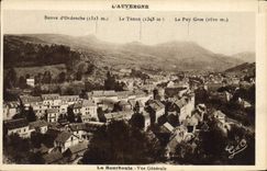 VINTAGE POSTCARD Auvergne Bourboule View