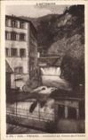 VINTAGE POSTCARD Auvergne Thiers Cascades with the Hollow De I' Enfer
