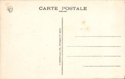 VINTAGE POSTCARD Auvergne Thiers Cascades with the Hollow De I' Enfer