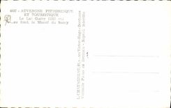 MODERN CARD Auvergne the lake Massive Guery of Sancy