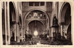 CPA Thiers Interieur De I'Eglise Saint Genes