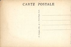 POSTAL Lyon Parks De Perrache de la VENDIMIA