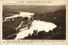 CPA Lyon Jonction Du Rhone Et De La Saone