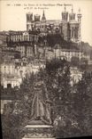 CPA Lyon La Statue De La Republique