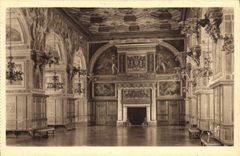 CPA Fontainebleau Galerie Henri II