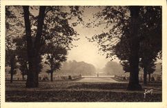 CPA Fontainebleau Jardin Du Palais Les Parterres