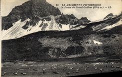 VINTAGE POSTCARD Picturesque Maurienne the Point Of Large Galibier