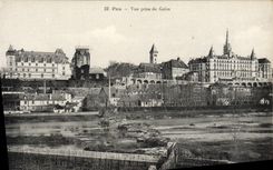 POSTAL Pau de la VENDIMIA vista de Gelos