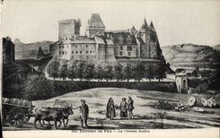 CPA Pau Le chateau ancien 