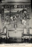 CPA Pau Chateau Tapisserie des Flandres La peche et le jardinage 